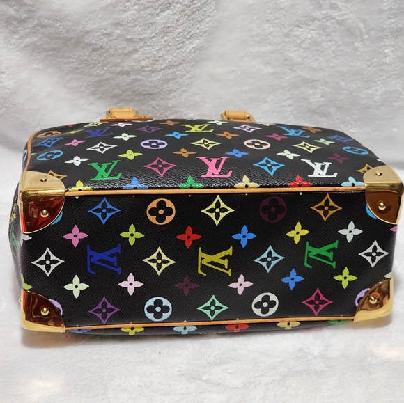Authentic Louis Vuitton Black multicolor trouville - Picture 5 of 14